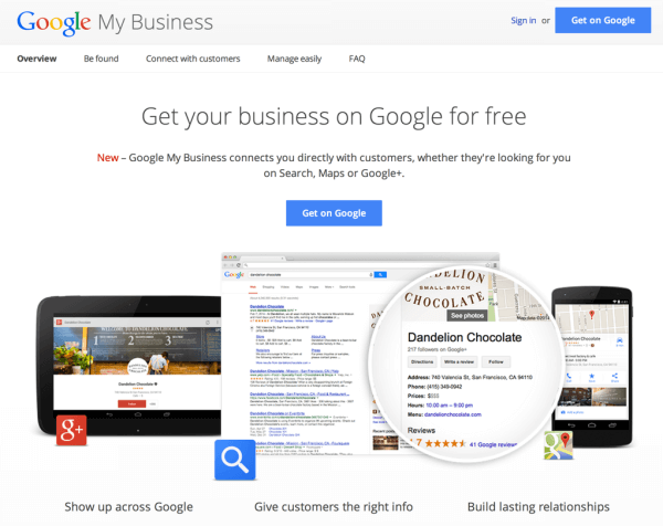 Google My Business - Digital marketing